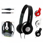Wholesale X1 Dynamic Stereo Headphone with Mic for Phone and Computer (Red)